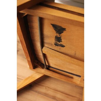 飛騨産業 オールドキツツキ 折りたたみ椅子 　T458 