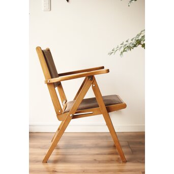 飛騨産業 オールドキツツキ 折りたたみ椅子 　T458 