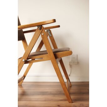 飛騨産業 オールドキツツキ 折りたたみ椅子 　T458 