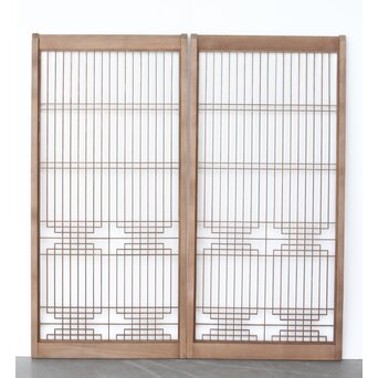 神代杉の書院 2枚1組　R0285