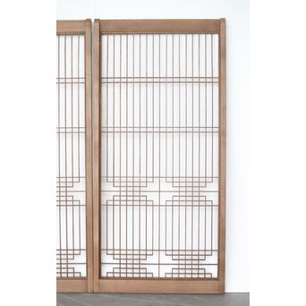 神代杉の書院 2枚1組　R0285 