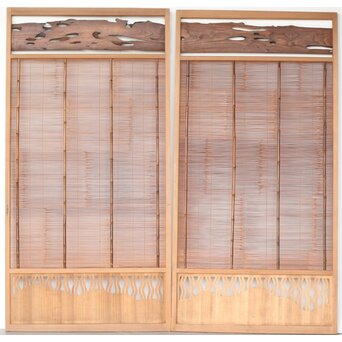 意匠簀戸 2枚1組　F252 背面