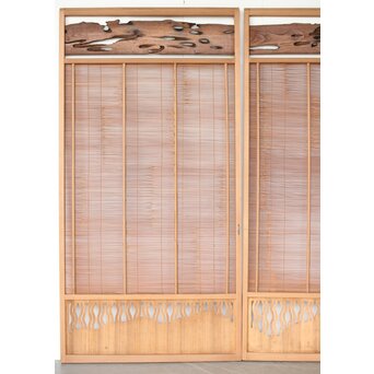 意匠簀戸 2枚1組　F252 