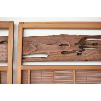 意匠簀戸 2枚1組　F252 