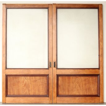 大判プレスガラス戸 2枚1組　GD0162 B面