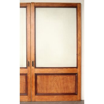 大判プレスガラス戸 2枚1組　GD0162 両面使い　こちらの印象も良いです