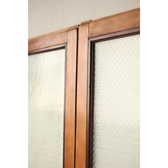 大判プレスガラス戸 2枚1組　GD0162 