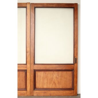 大判プレスガラス戸 2枚1組　GD0162 