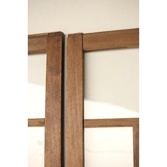 楢のクリアガラス戸 5枚1組　GD0163 