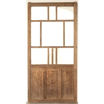 楢のクリアガラス戸 5枚1組　GD0163 E　表