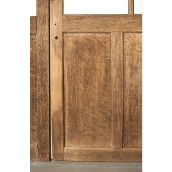 楢のクリアガラス戸 5枚1組　GD0163 