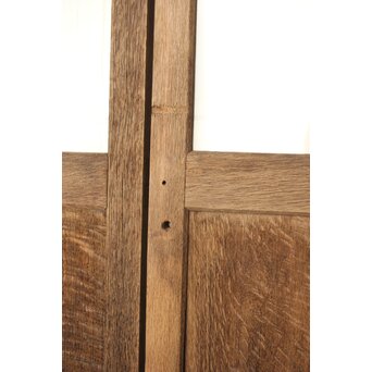 楢のクリアガラス戸 5枚1組　GD0163 