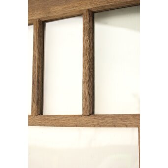 楢のクリアガラス戸 5枚1組　GD0163 