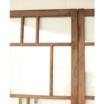 楢のクリアガラス戸 5枚1組　GD0163 