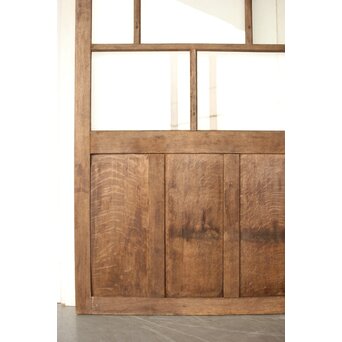 楢のクリアガラス戸 5枚1組　GD0163 