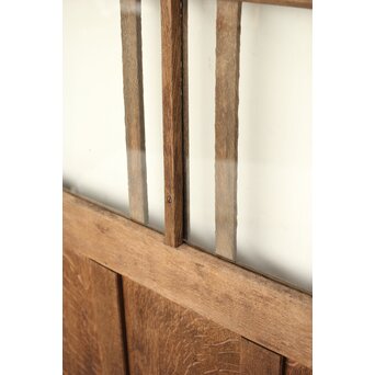 楢のクリアガラス戸 5枚1組　GD0163 