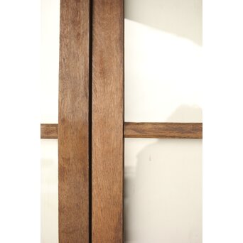 楢のクリアガラス戸 5枚1組　GD0163 