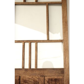 楢のクリアガラス戸 5枚1組　GD0163 