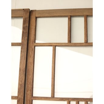 楢のクリアガラス戸 5枚1組　GD0163 