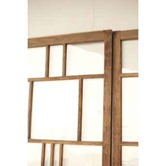 楢のクリアガラス戸 5枚1組　GD0163 