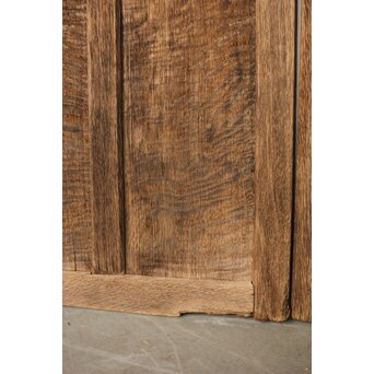 楢のクリアガラス戸 5枚1組　GD0163 足元が悪いものも