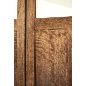 楢のクリアガラス戸 5枚1組　GD0163 