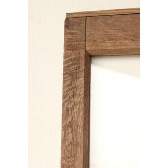 楢のクリアガラス戸 3枚1組　GD0164 虎斑の綺麗な杢目