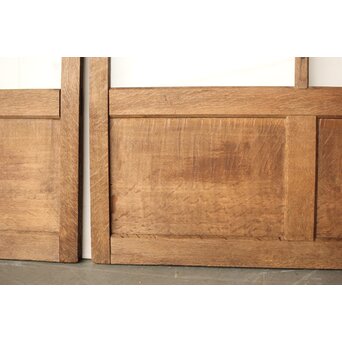 楢のクリアガラス戸 3枚1組　GD0164 