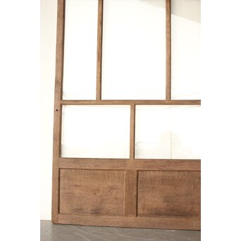 楢のクリアガラス戸 3枚1組　GD0164 