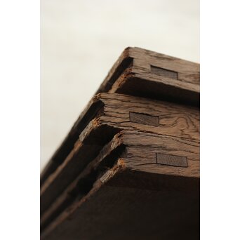 楢のクリアガラス戸 3枚1組　GD0164 