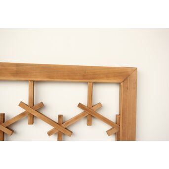 組子格子の欄間 2枚1組　R0287 