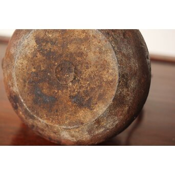 大国造〈福生積善〉四字陰字 鉄瓶/湯沸　M353 