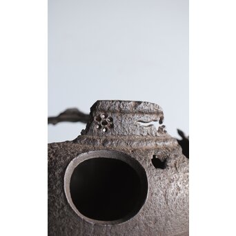 ヤツレ瓶掛 風炉釜 鉄瓶掛　M354 