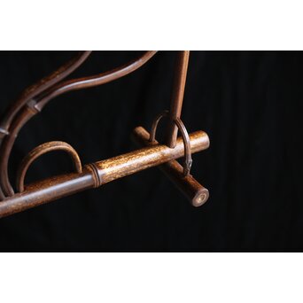 竹 硯屏 色紙掛　U323 