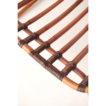 山川ラタン製作所 籐編肘掛椅子　U324 