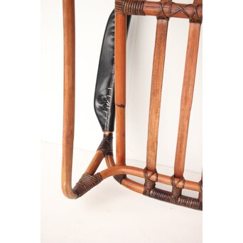 山川ラタン製作所 籐編肘掛椅子　U324 