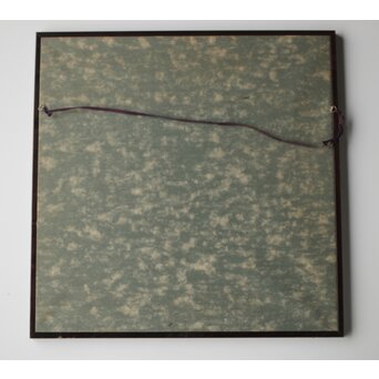 六人部暉峰【薔薇】額装　Z400 