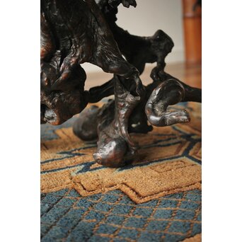 天然木/自然木 根木 花生見立　X404 