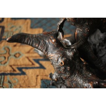 天然木/自然木 根木 花生見立　X404 