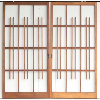 透かし格子建具 2枚1組　L1080