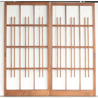 透かし格子建具 2枚1組　L1080 B面　両面使いですね