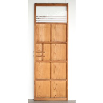 葉ガラスの雪隠戸　GD0167 背面