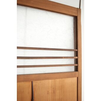 葉ガラスの雪隠戸　GD0167 