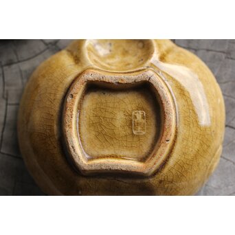 萬古焼 ふくら雀 小皿五客　P395 