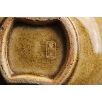 萬古焼 ふくら雀 小皿五客　P395 