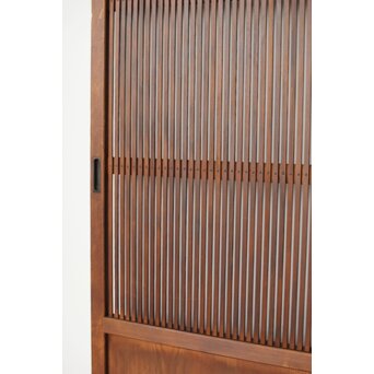 岐阜系 腰高細格子建具 3枚1組　L1083 約5㎜感覚で　ずらりと並びます