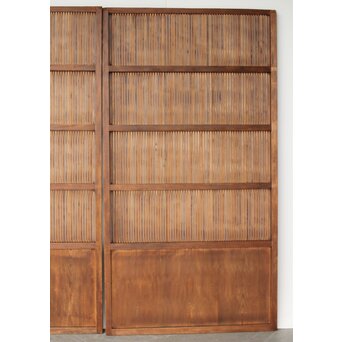 岐阜系 腰高細格子建具 3枚1組　L1083 