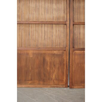 岐阜系 腰高細格子建具 3枚1組　L1083 