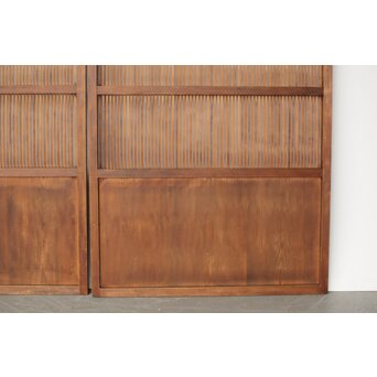 岐阜系 腰高細格子建具 3枚1組　L1083 