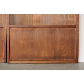 岐阜系 腰高細格子建具 3枚1組　L1083 